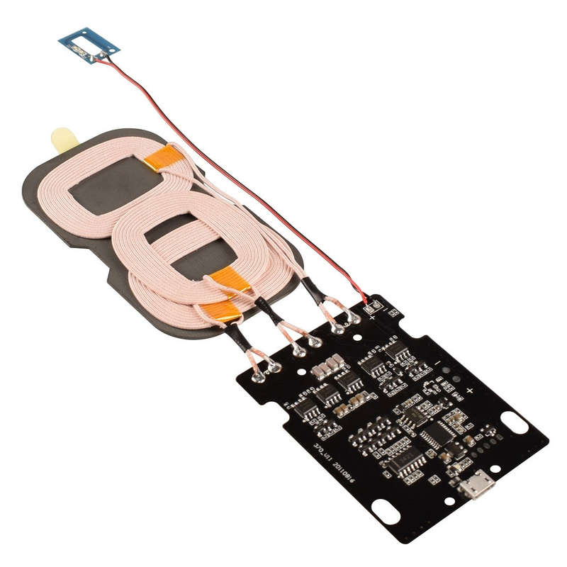 10W Fast Qi Standard Charging Universal DIY 3-Coils PCBA Wireless Charging Board Charger Transmit...