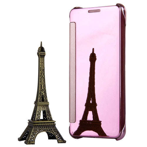 Samsung Galaxy A5 Case, (2017) / A520 Plating Mirror Horizontal Flip Leather Case with Sleep / Wa...