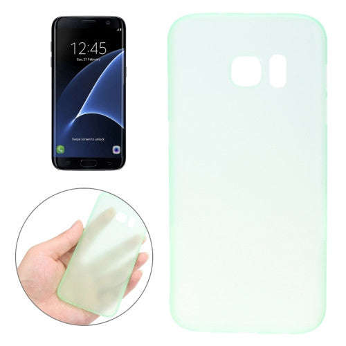 For Samsung Galaxy S7 Edge / G935 0.3mm Ultrathin Translucent Color PP Protective Cover Case (Green)