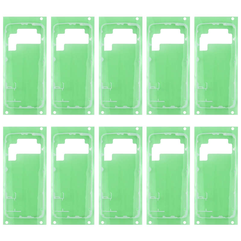 10 PCS iPartsBuy Back Rear Housing Cover Adhesive for Samsung Galaxy S6 / G920