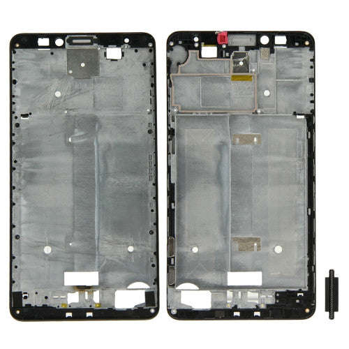 iPartsBuy Front Housing LCD Frame Bezel Plate Replacement for Huawei Ascend Mate 7(Black)