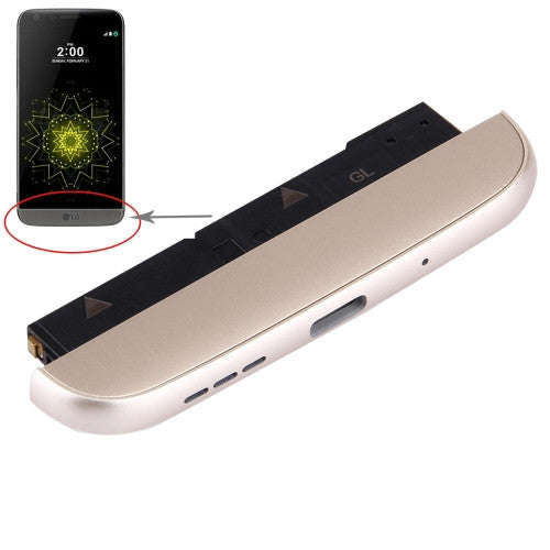 iPartsBuy for LG G5 / LS992 (Charging Dock + Microphone + Speaker Ringer Buzzer) Module(Gold)
