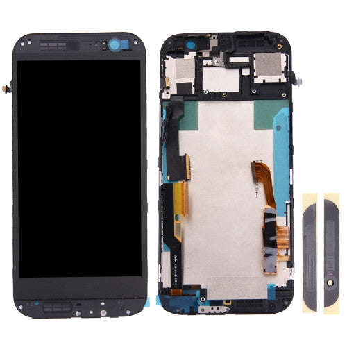 iPartsBuy for HTC One M8 LCD Screen + Touch Screen Digitizer Assembly with Frame & Front Glass Le...