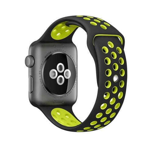 For Apple Watch Series 1 & Series 2 & Nike+ Sport 42mm Fashionable Classical Silicone Sport Watch...
