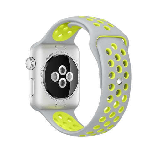 For Apple Watch Series 1 & Series 2 & Nike+ Sport 42mm Fashionable Classical Silicone Sport Watch...