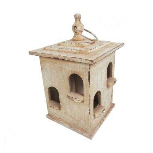 Wooden Bird House 1 - Set of 2
