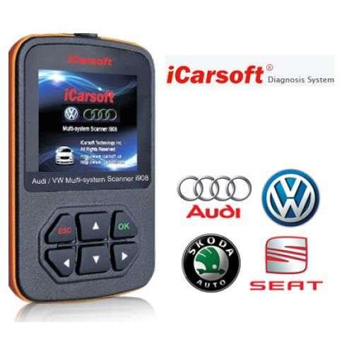 iCarsoft VW/Audi/Seat VAG Scan Tool i908 - Online Update - i908