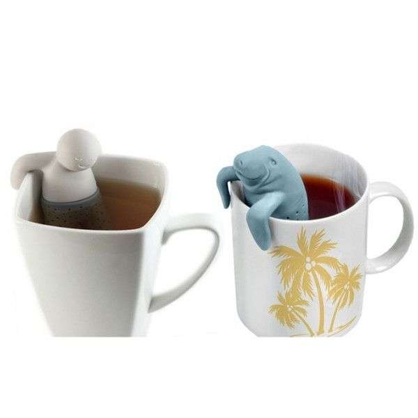 Tea Infuser Set - Manatee and Dude (2 for the price of 1)
