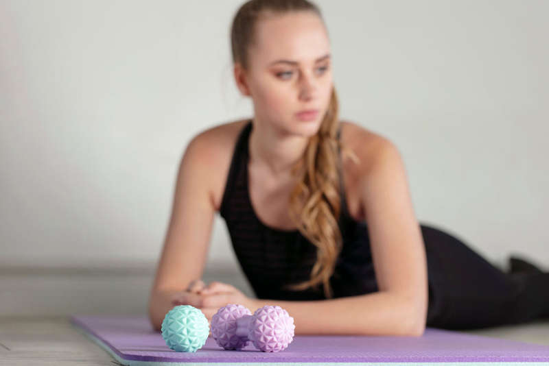 Booty Bands and Massage Ball Combo