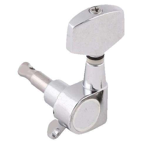 Square Top Machine Heads - Chrome / Right