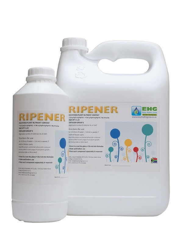 EHG (Easy Hydro Grow) - Ripener - Hydroponic / Soil Nutrient