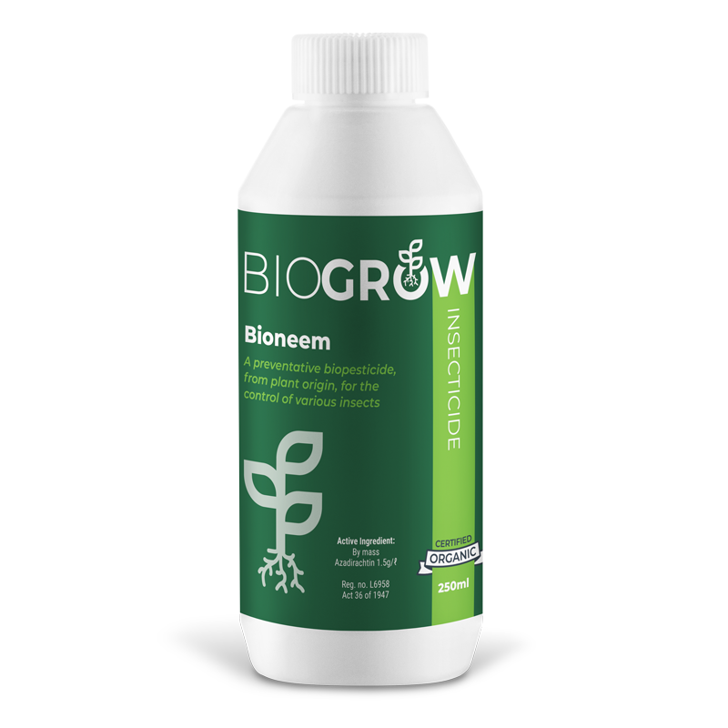 Biogrow Bioneem - Organic Pest Control - Insecticide