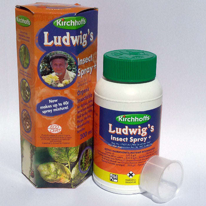 Ludwig's Insect Spray - Hydroponic & Soil Plant Care - 200ml Ludwigs Insect Spray