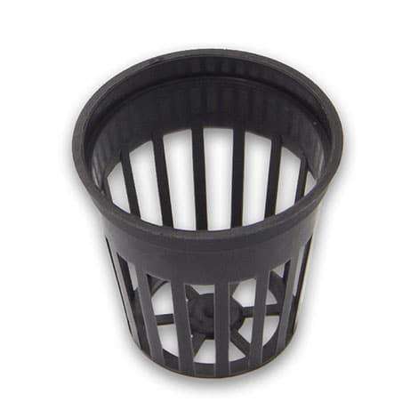 Black Plastic Round Net Pots - Hydroponic Growing Pots