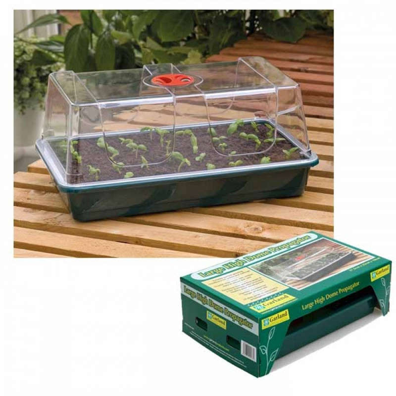 Garland Large High Dome Seedling Propagator - Large High Dome Propagator
