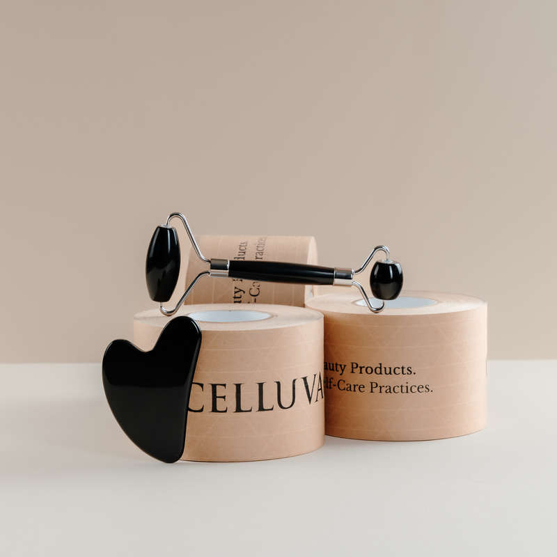 Black Roller and Gua Sha