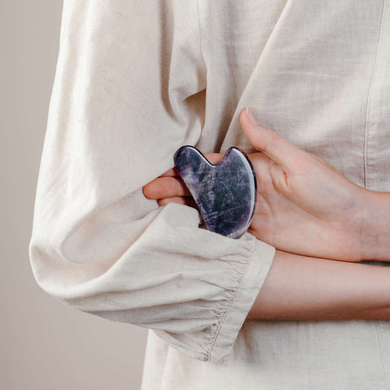 Amethyst Gua Sha