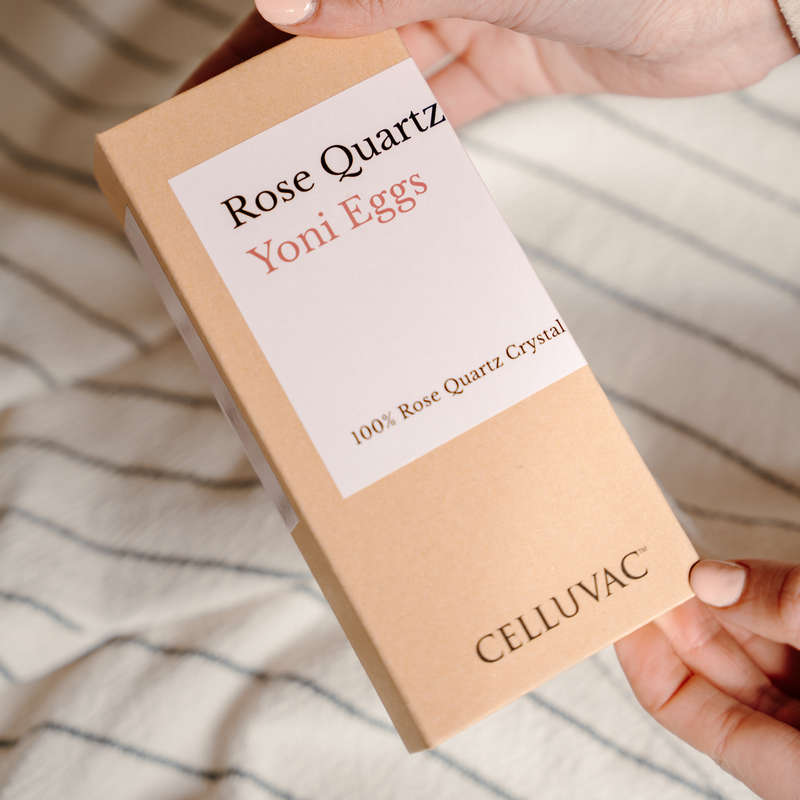 Rose Quartz Yoni Eggs (With Strings)