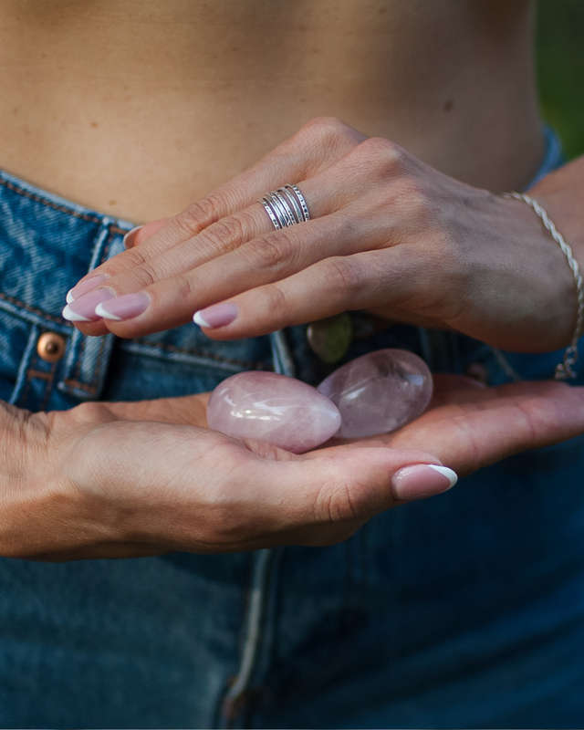 Rose Quartz Yoni Eggs (Without Strings)