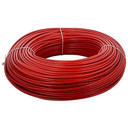 0.5mm Red Panel Flex Wire - 100 Meter Roll