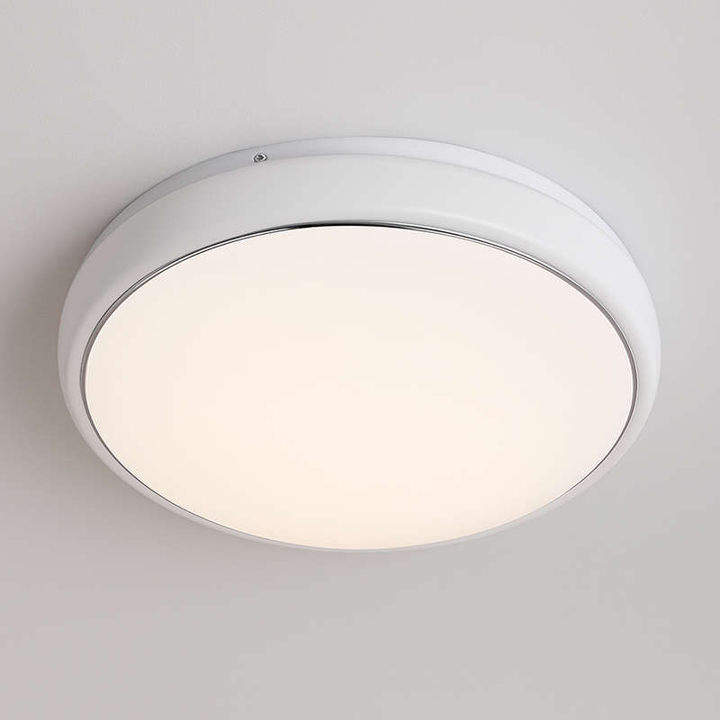 Polished Chrome LED Ceiling Light - Cool White 4000K