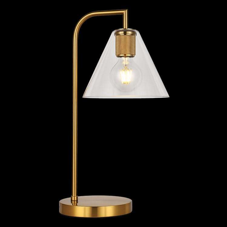 Jasper Gold Glass Table Lamp
