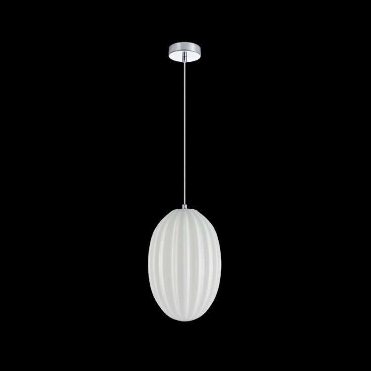Marilyn Chrome & Opal Pendant Light