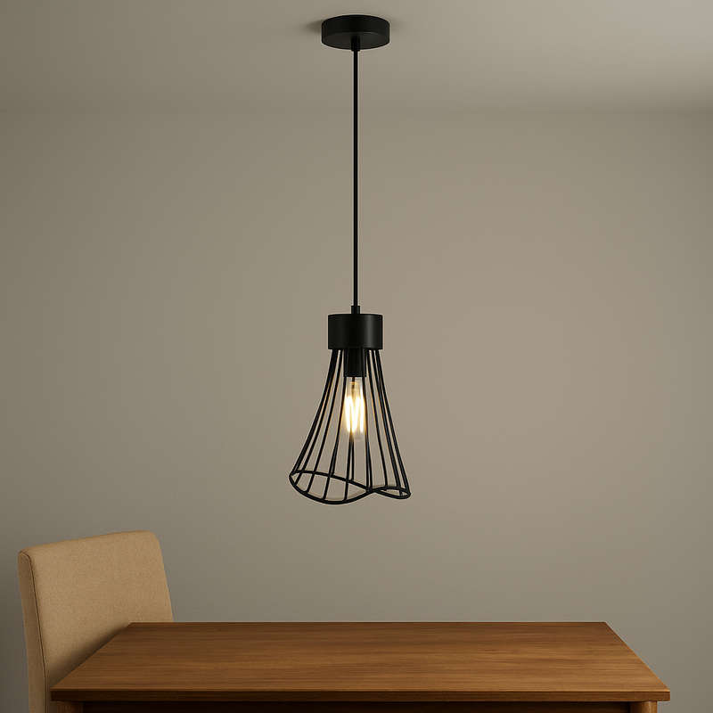 Sensu Mesh Black Pendant Light