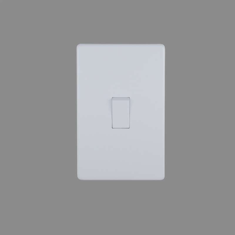 White Single Lever, 2 Way Switch