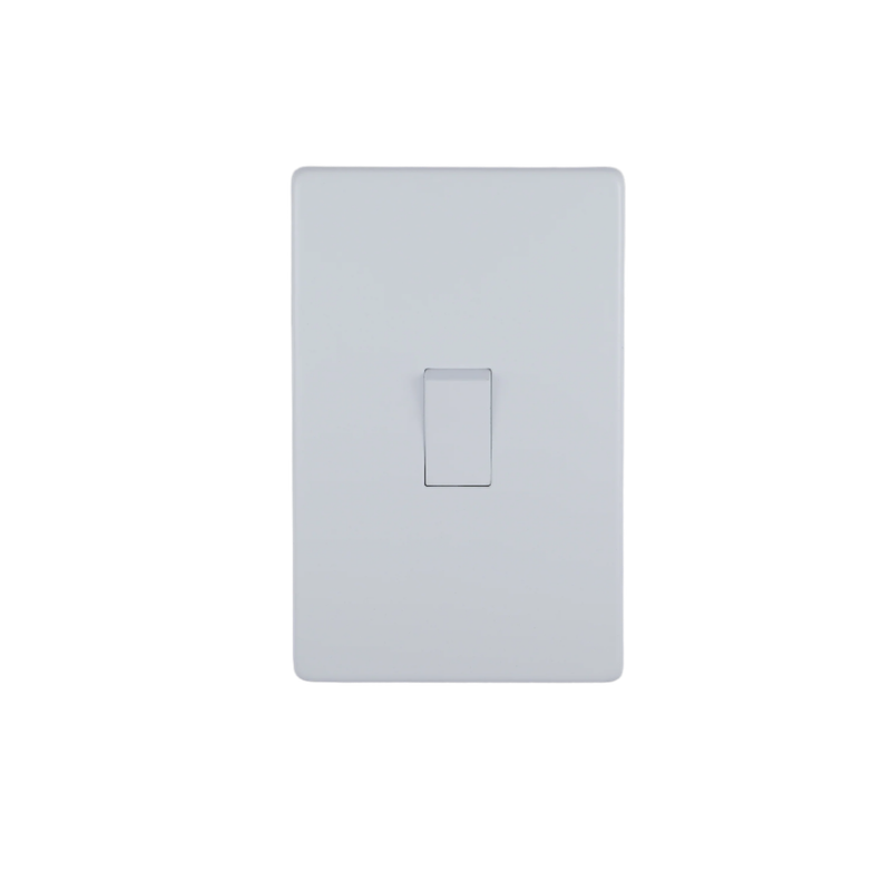 White Single Lever, 2 Way Switch