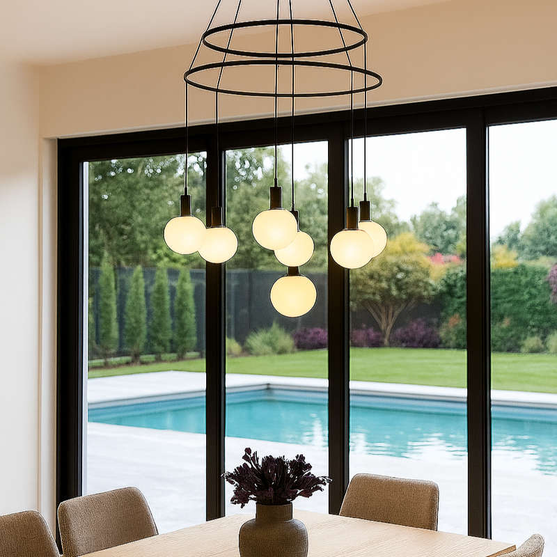 Cosmo 9 Light Chandelier
