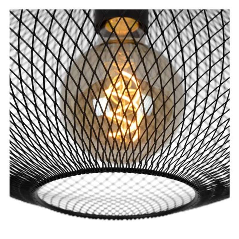 Slade Black Mesh Ceiling Light