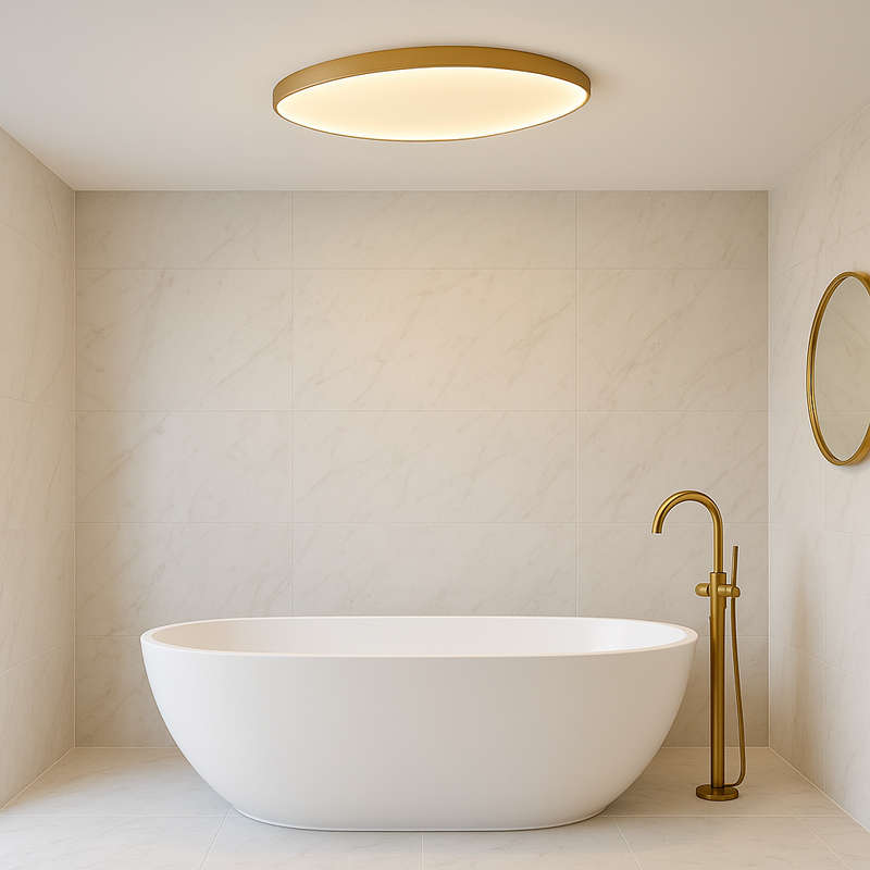 KLC LED Gold Ceiling Fitting Dimmable Indoor Light
