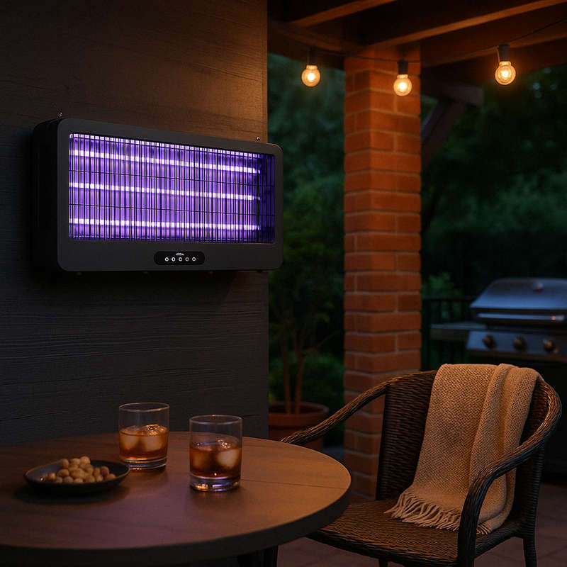 LED Insect Killer - Large Black 250sqm Coverage