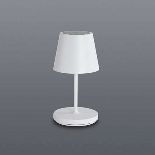 Trevi Mini White LED Table Lamp - Rechargeable & Dimmable IP54