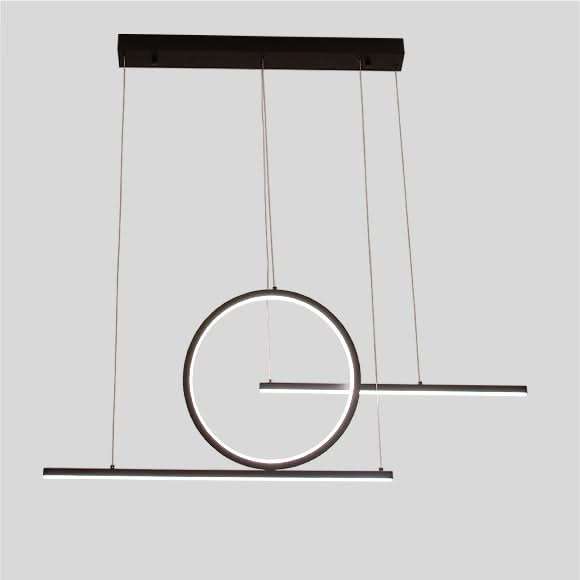 Pendulum Black LED Pendant Light