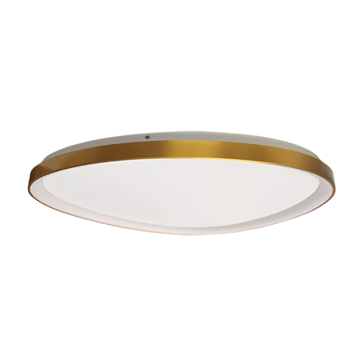 LED Gold Ceiling Fitting Dimmable Warm White