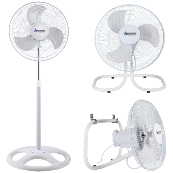 3 in 1 Fan System - White