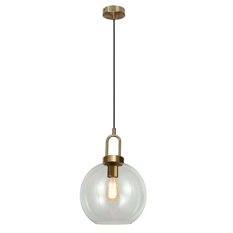 Truffle Antique Brass Pendant Light