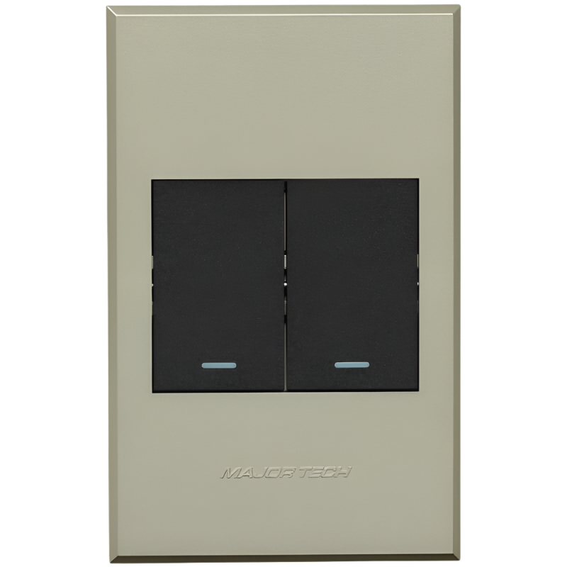 Veti 3 - Two Lever, One Way Light Switch