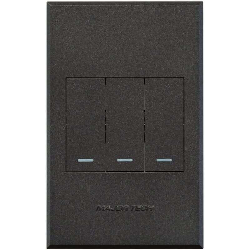 Veti 3 - Three Lever, Two Way Light Switch