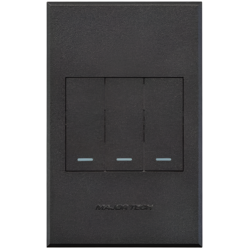 Veti 3 - Three Lever, Two Way Light Switch
