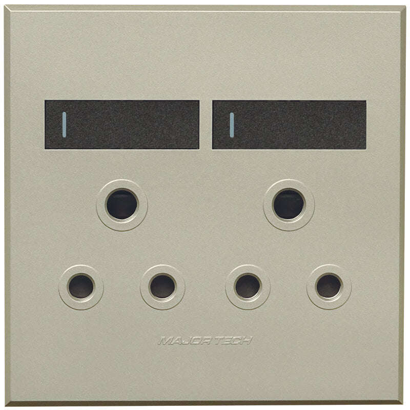 Veti 3 - 4 x 4 Double RSA Sockets