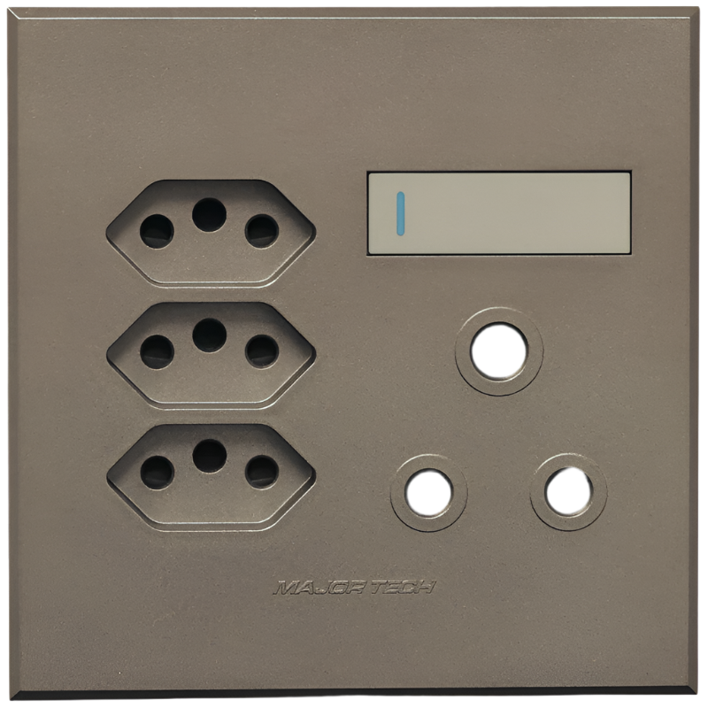 Veti 3 - 4 x 4 Single RSA, Triple V-Slim Sockets