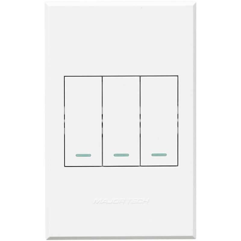 Veti 3 - Three Lever, Two Way Light Switch