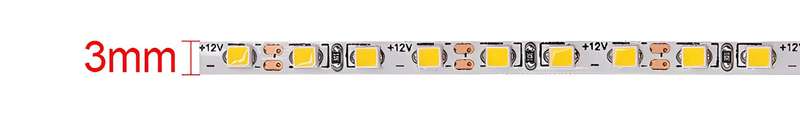 LED Striplight 12V - 2025 168 LED 3mm IP20