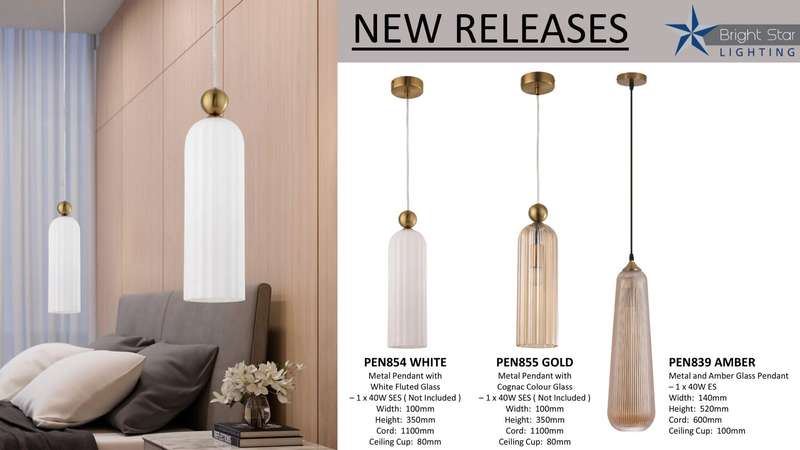 Antic White & Gold Pendant Light