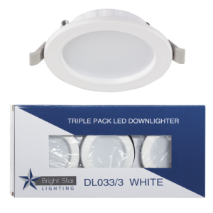 White LED Down Light 3 Pack - Cool White