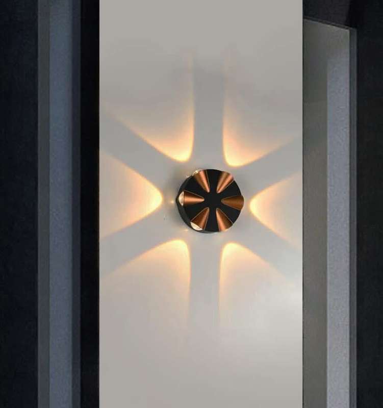 Louis 6 Light Up & Down Wall Light