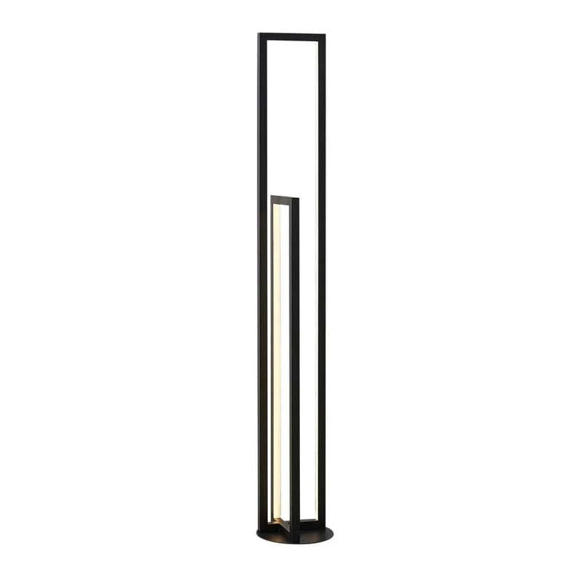 Enigma Black LED Floor Lamp